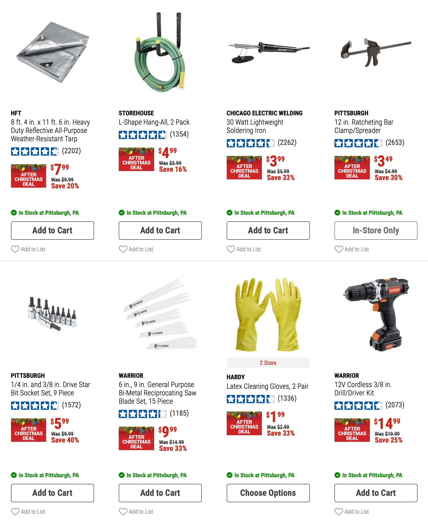 Harbor Freight Weekly Ad December 27, 2023 January 11, 2024