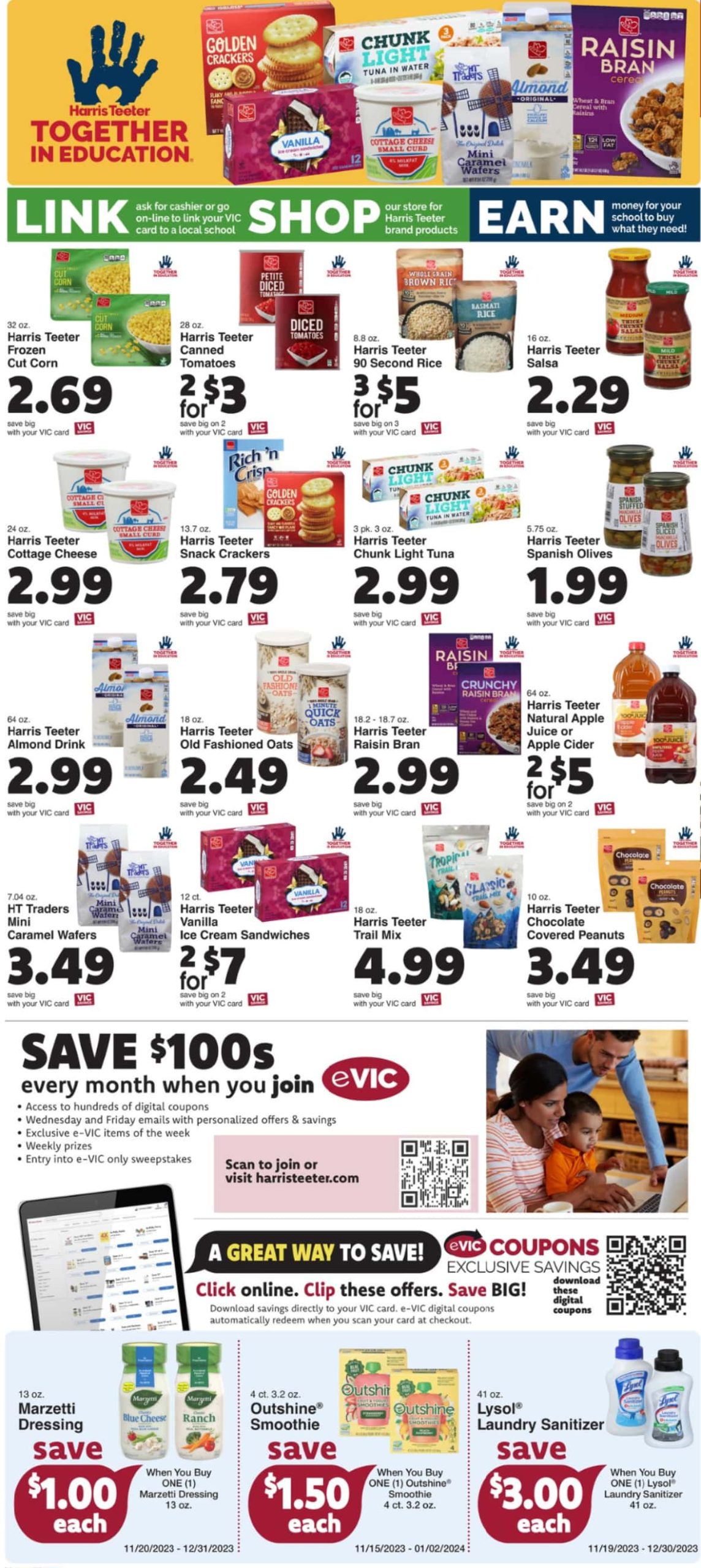 Harris Teeter Weekly Ad Preview 1/3/24 1/9/24 WeeklyadsNews