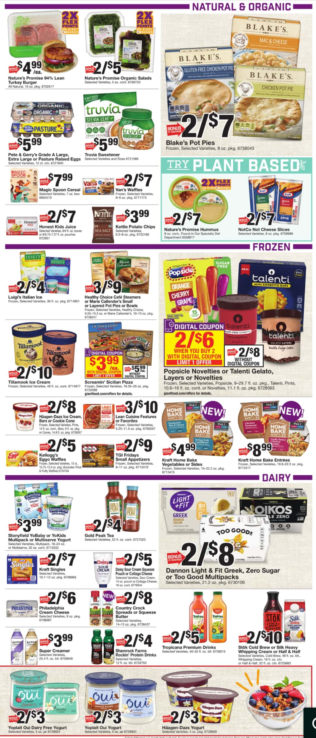 Giant Food Stores Weekly Ad August 16 - 22, 2024