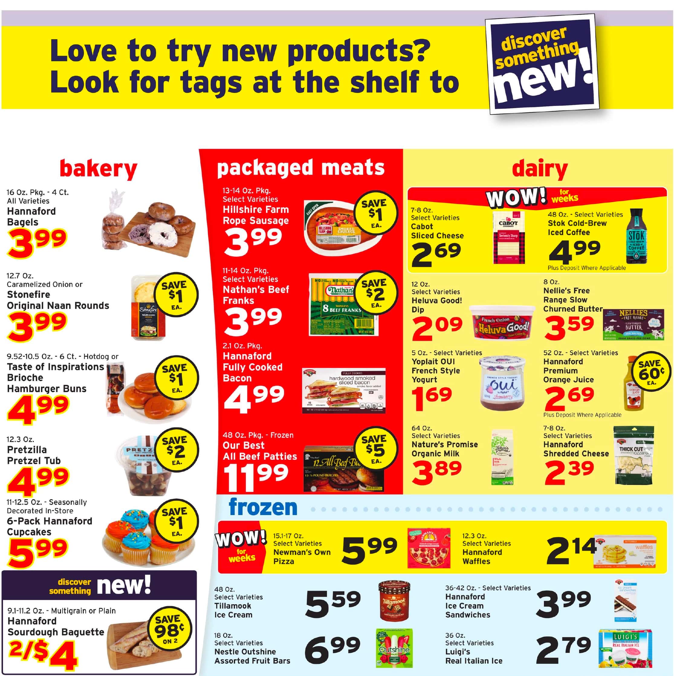 Hannaford Weekly Flyer August 18 - 24, 2024