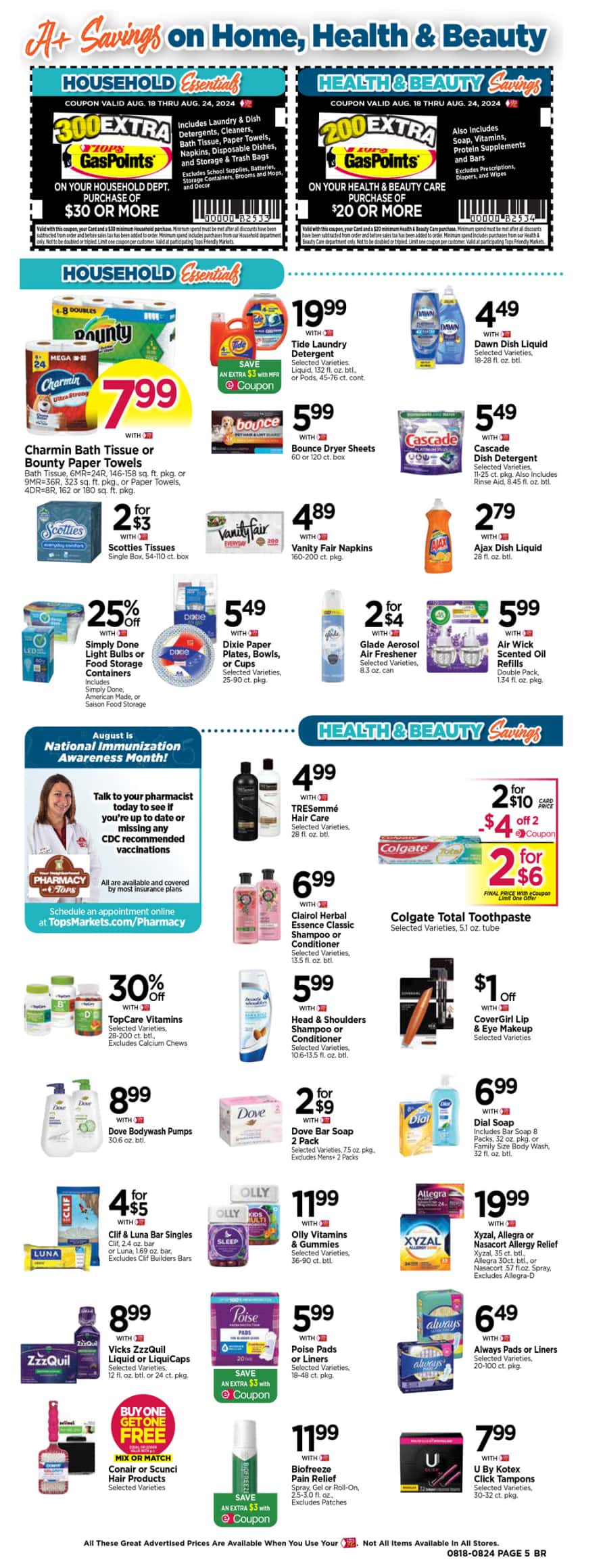 Tops Weekly Ad Preview for August 18 - 24, 2024