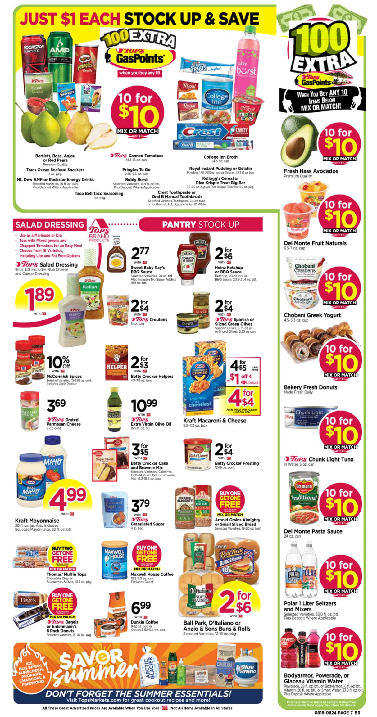 Tops Weekly Ad Preview for August 18 - 24, 2024