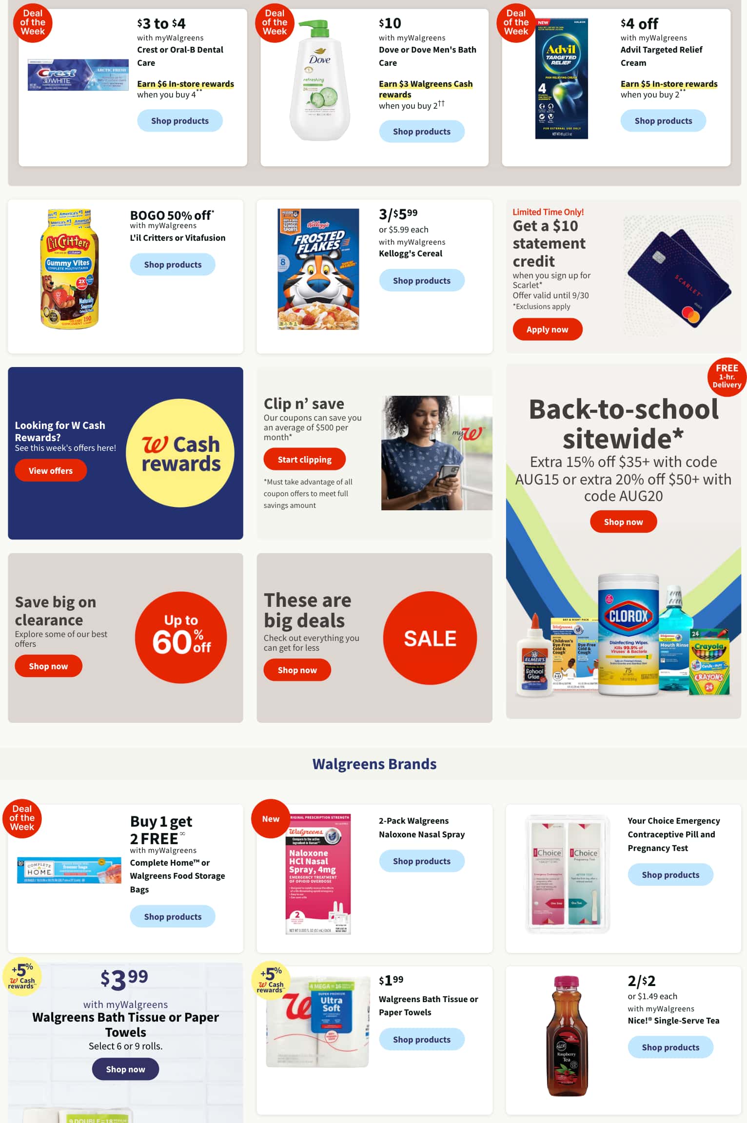 Walgreens Weekly Ad Preview for August 18 - 24, 2024