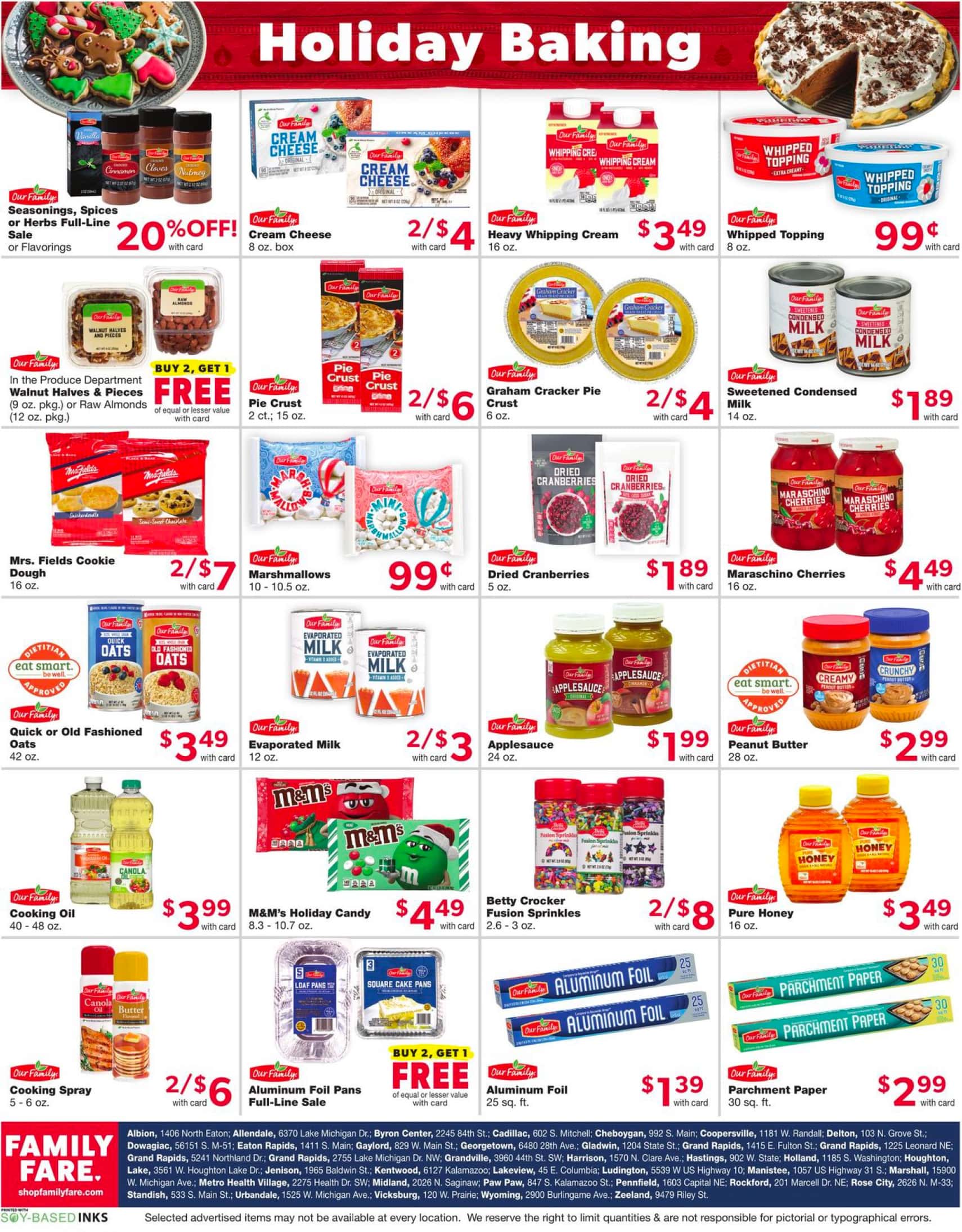 Family Fare Weekly Ad Preview for December 1 - 7, 2024