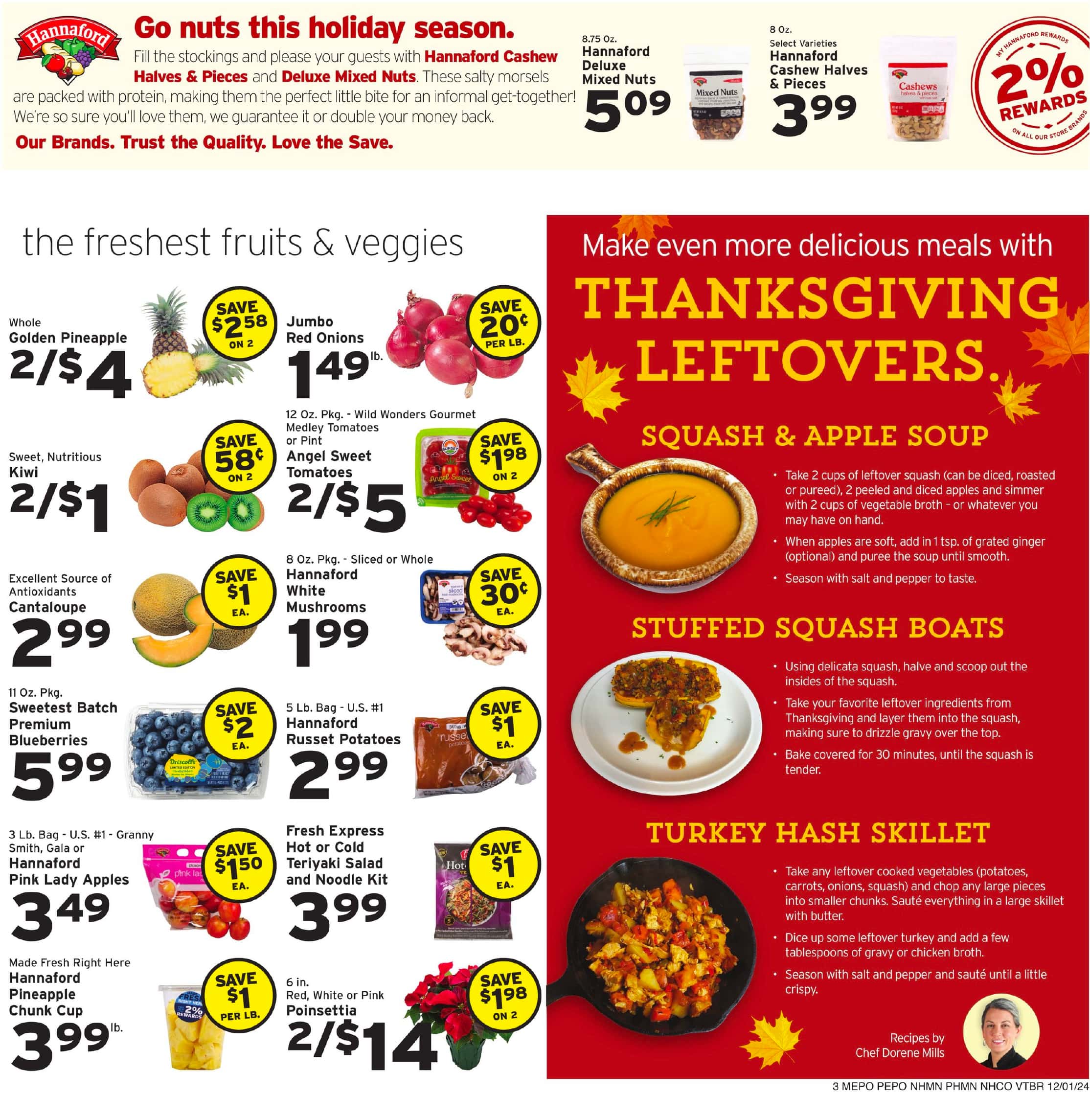 Hannaford Weekly Flyer December 1 - 7, 2024