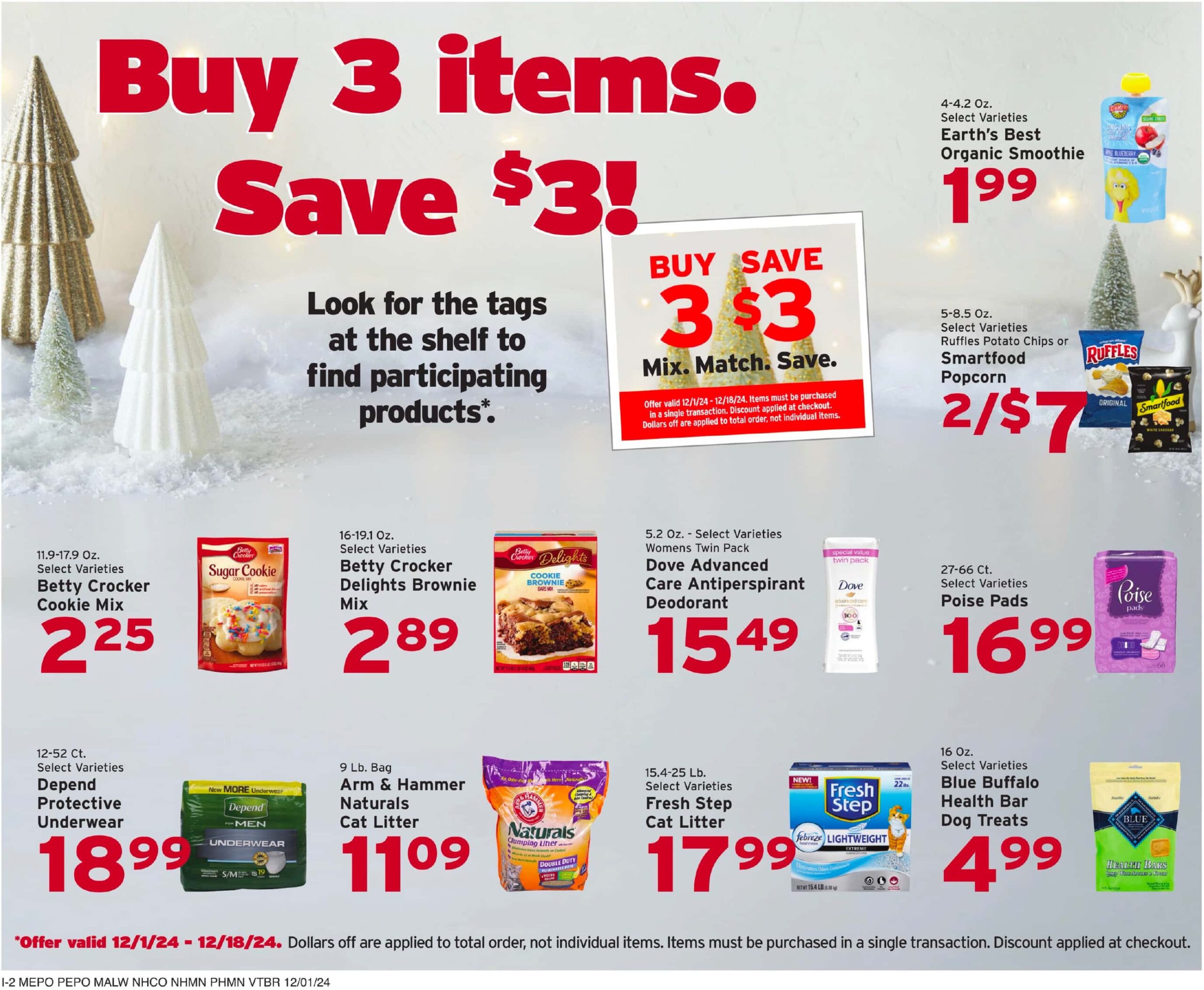 Hannaford Weekly Flyer December 1 - 7, 2024