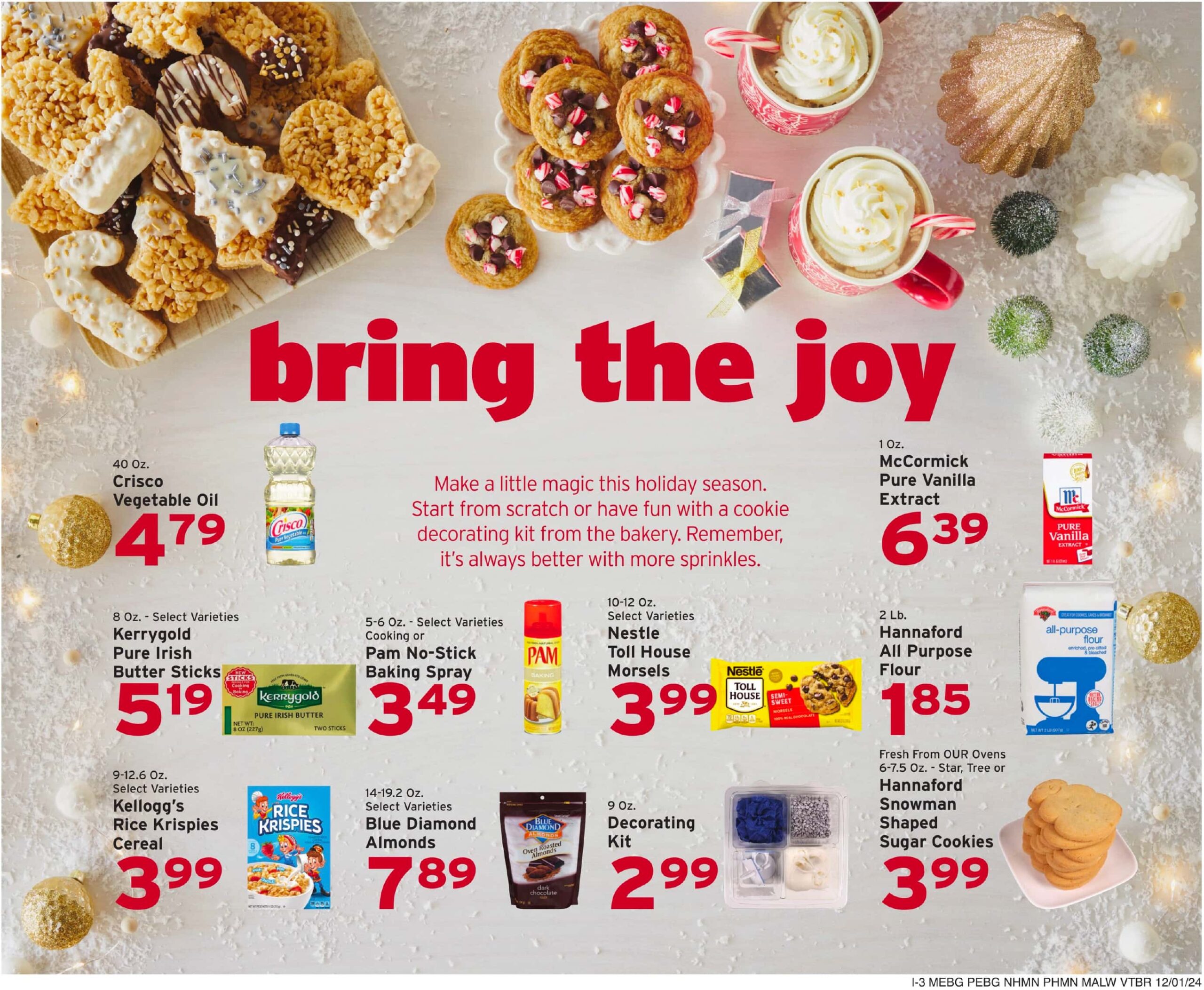 Hannaford Weekly Flyer December 1 - 7, 2024