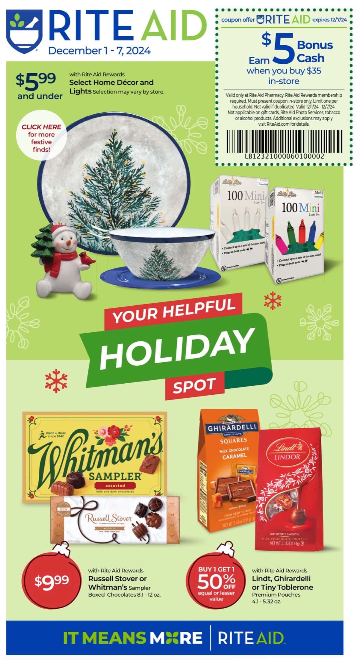 Rite Aid Weekly Ad Preview for December 1 - 7, 2024