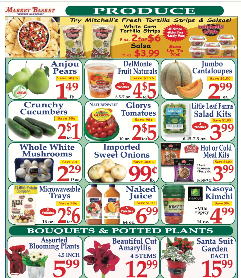 Market Basket Weekly Ad December 1 - 7, 2024 Black Friday Preview