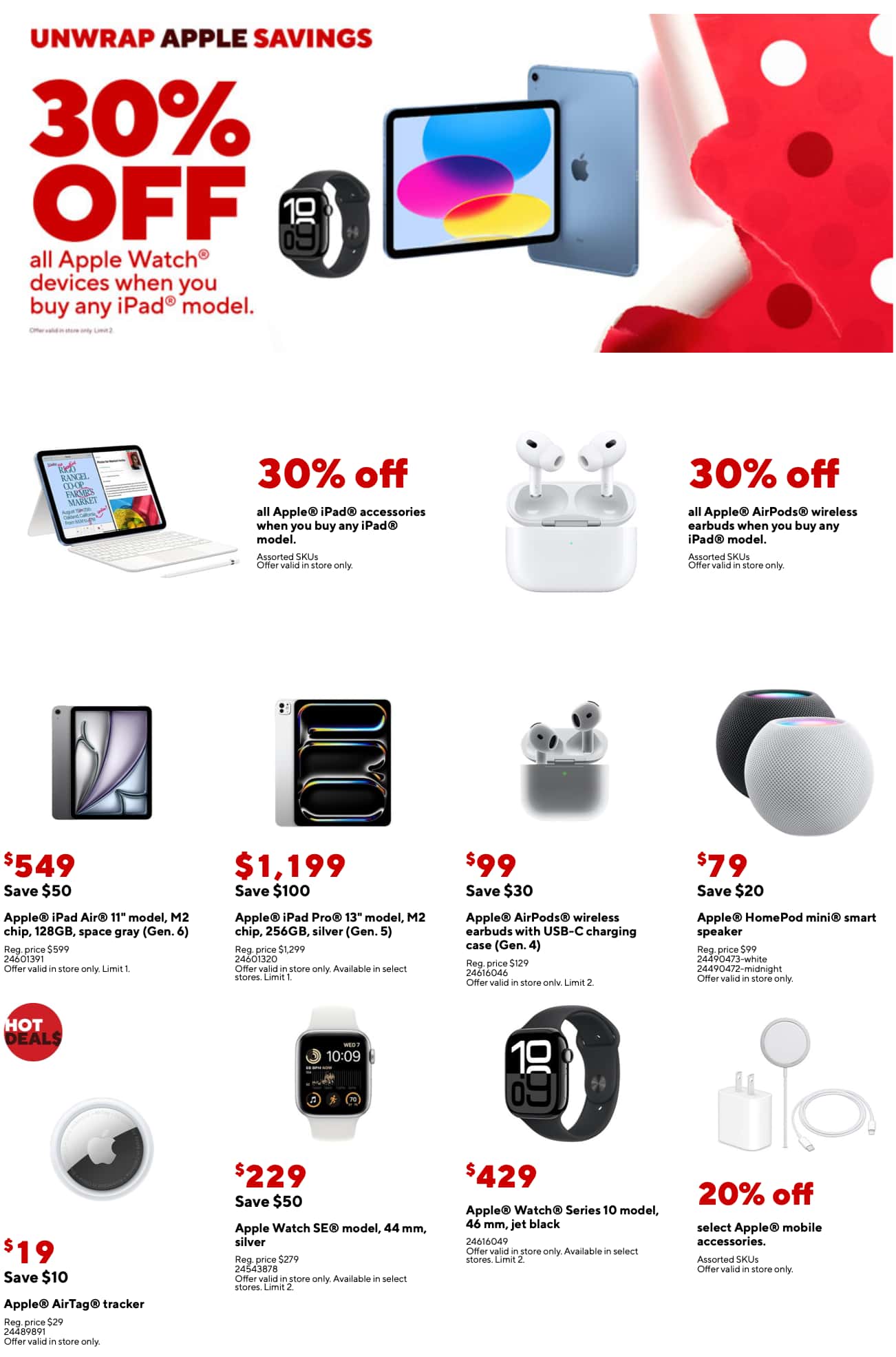 Staples Weekly Ad Preview for December 1 - 7, 2024 Black Friday