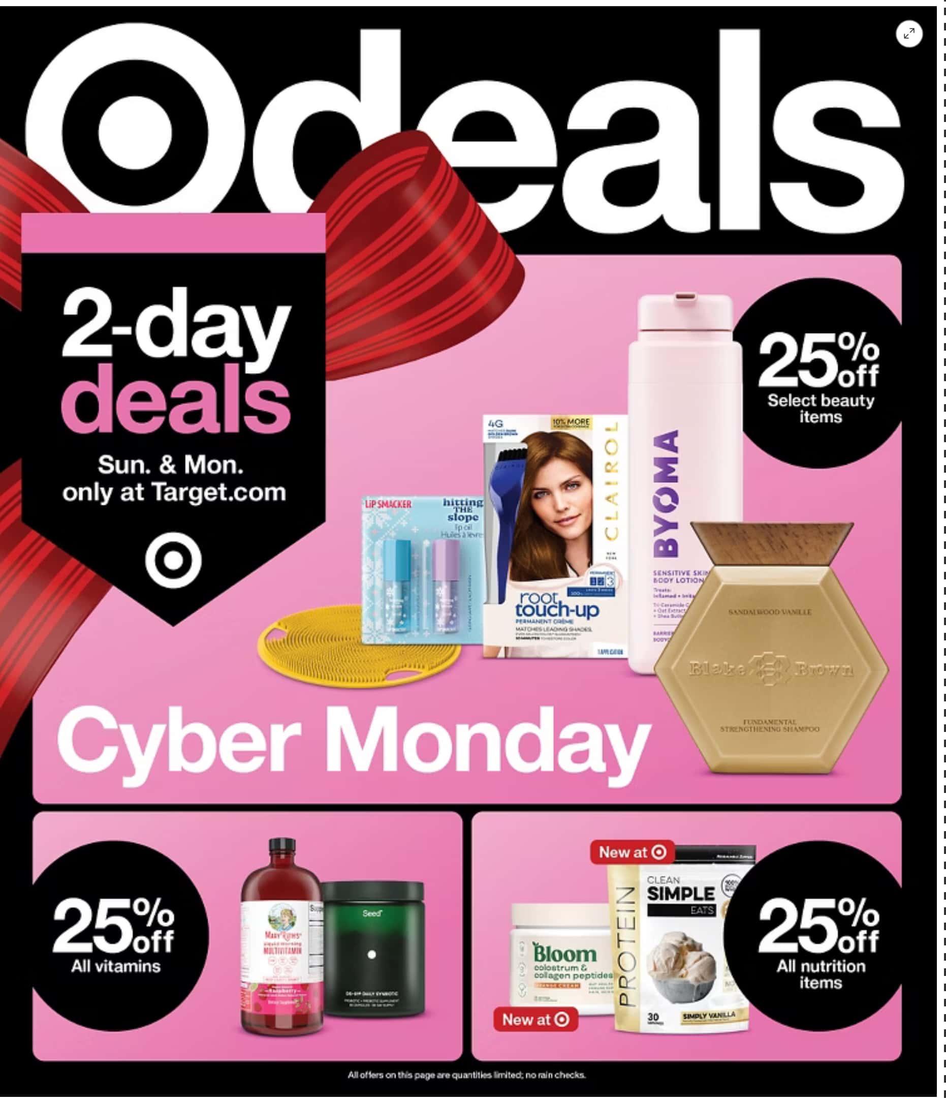 Target weekly ad preview December 1 - 7, 2024 Black Friday